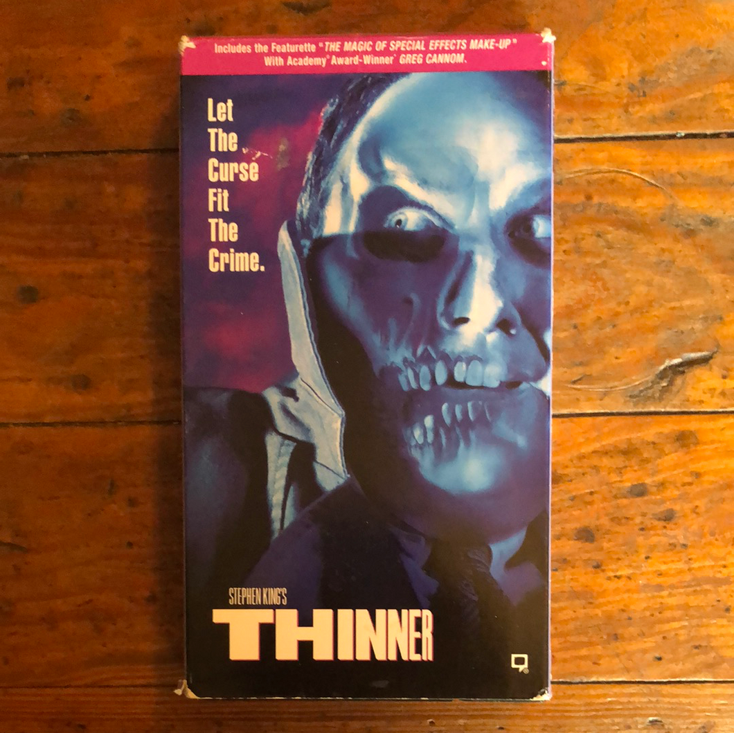 Thinner (1996) VHS