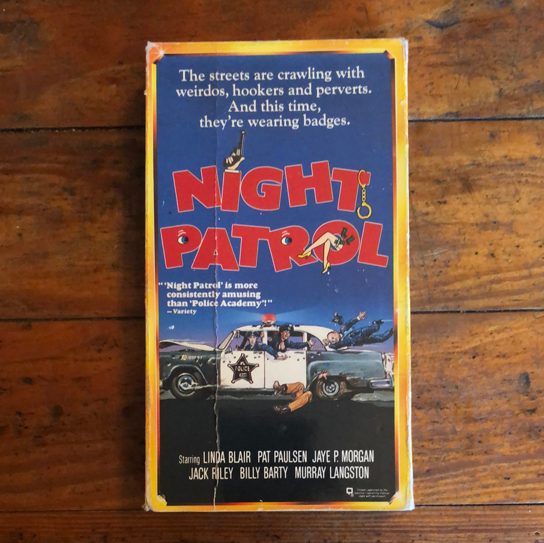 Night Patrol (1984) VHS