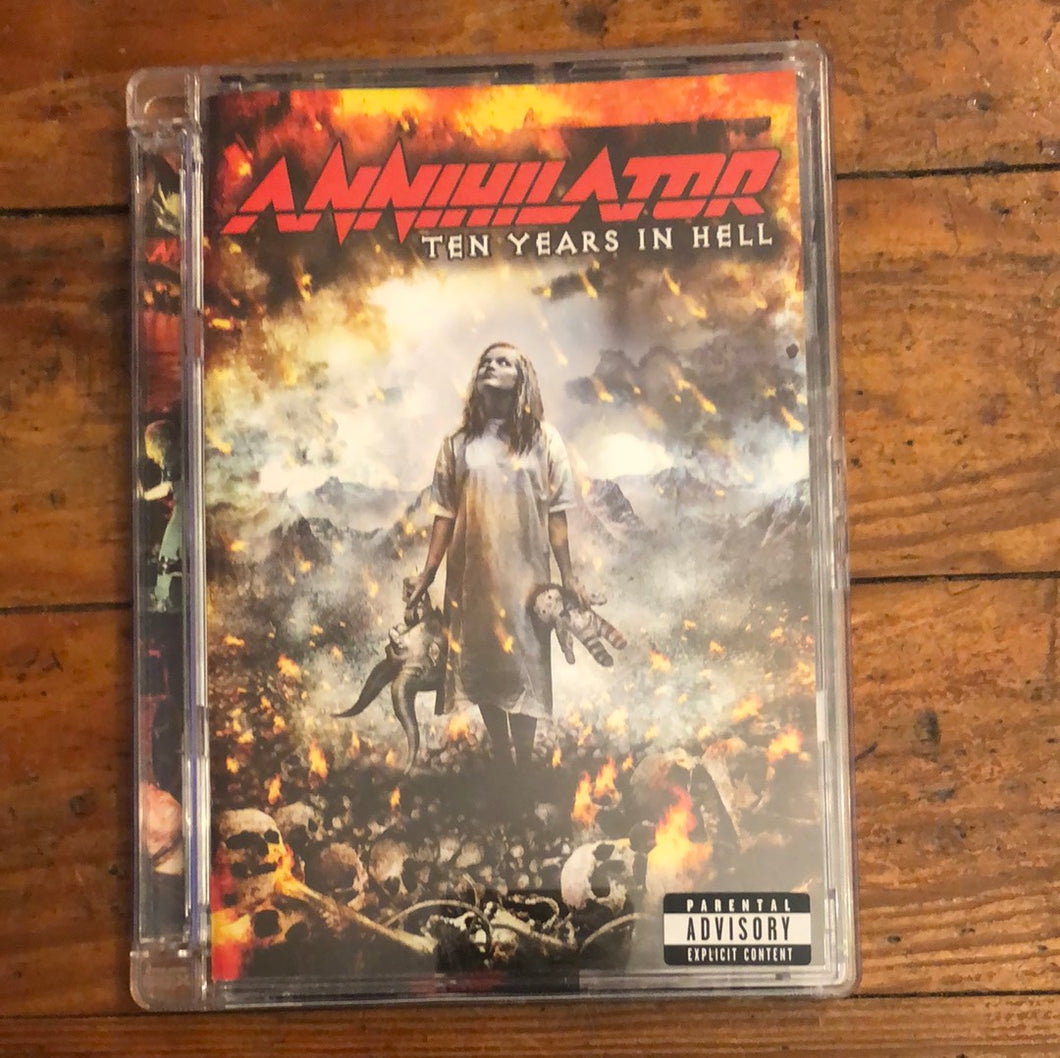 Annihilator  – Ten Years In Hell (2006) DVD