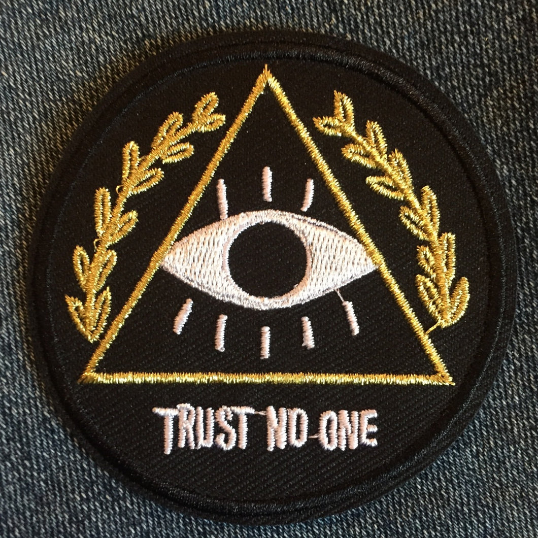 Trust No One Eye Patch