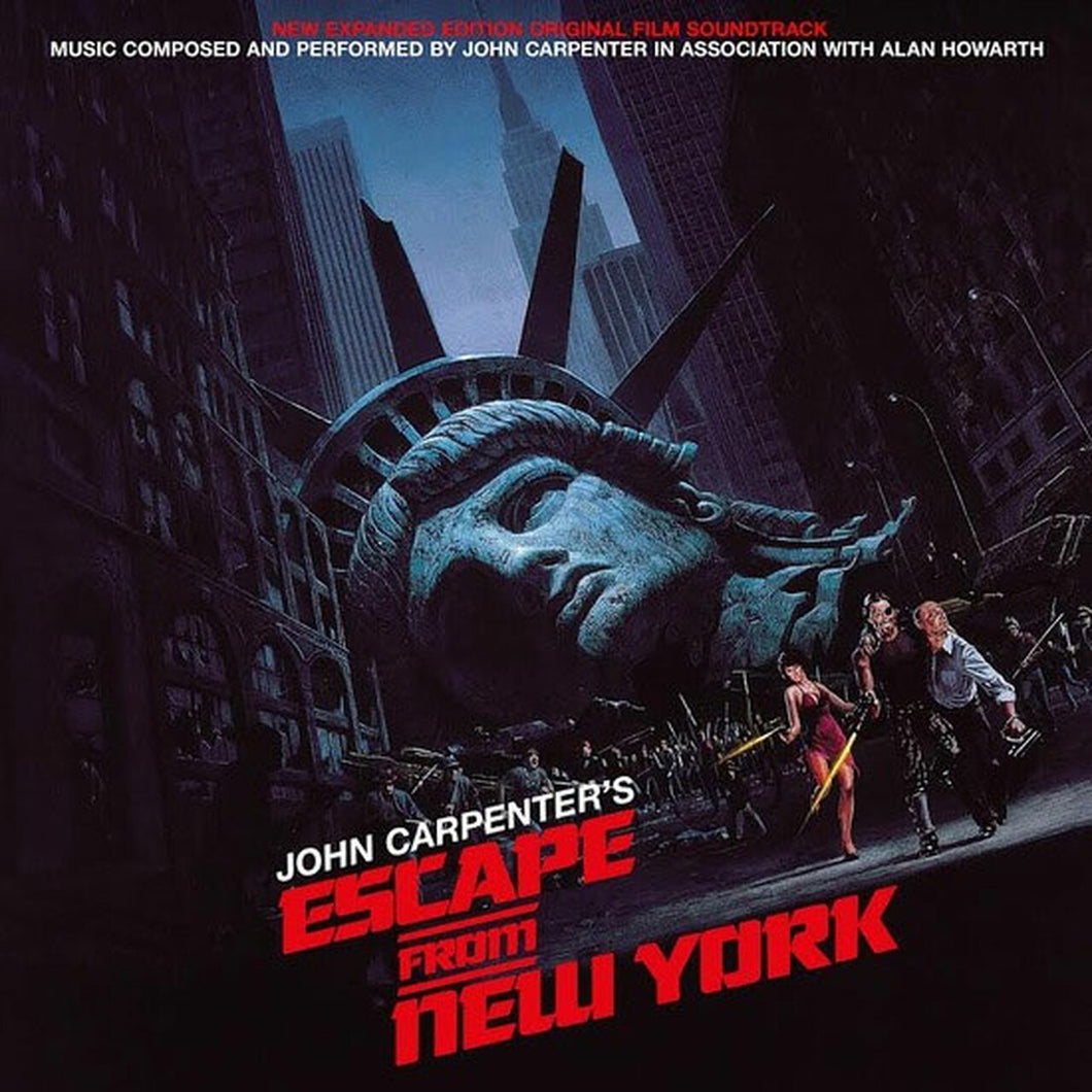 John Carpenter In Association With Alan Howarth – John Carpenter's Escape From New York (New Expanded Edition Original Film Soundtrack) [Transparent Blue]